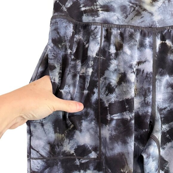 Athleta Tie Dye Salutation Printed Jogger Pants with Pockets Women's Size Small - Picture 5 of 8